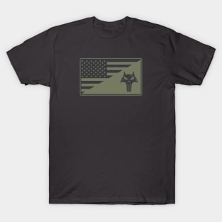 US K9 Handler Patch (subdued) T-Shirt